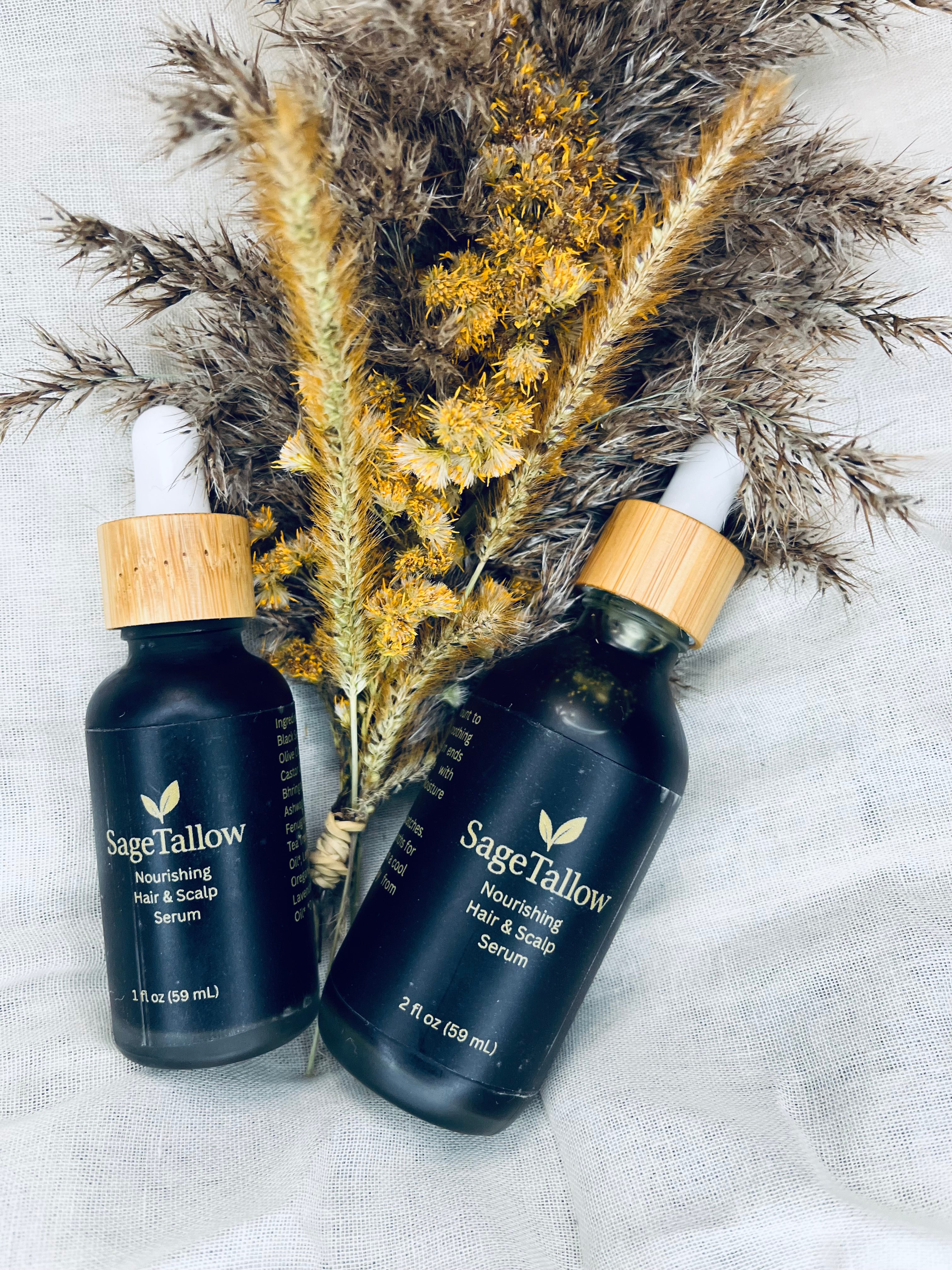 SageTallow Nourishing Hair & Scalp Serum